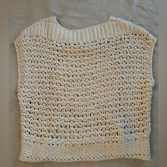 Free People Cream Knit Sweater - Picture 6 of 10